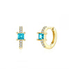 Crmya Gold Silver Filled Hoop Earrings For Women Opal Zircon Earring Hoops Mini Earings Ear Jewelry - Image 19