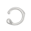 Unique Metal Ear Cuff Without Piercing Ear Clips Earrings for Women Trendy Asymmetry Round Fake Cartilage Earrings Clip Jewelry