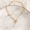 Vienkim Layered Pearl Choker Colar Thick Chains with Pendant Necklace for Women  Choker Necklace on Neck  Jewelry