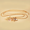 Vintage Butterfly Fairy Pendant Necklace Women  Sweater Chain Necklace Charm Crystal Angel Wing Necklace Party Jewelry