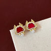 Vintage Chinese Style Dragon Stud Earrings for Women Trendy Punk Personality Animal Totem Earrings Statement Jewelry Gift