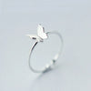 Vintage Daisy Flower Rings For Women Korean Style Adjustable Opening Finger Ring Bride Wedding Engagement Statement Jewelry Gif