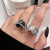 Vintage Gothic Metal Rings Set for Women Girls Geometric Retro Multi Knuckle Joint Finger Ring Personality Snake Trendy Jewelry