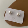 Vintage Small and Large Pearl Earrings for Women Elegant Double-Sided Dangle Earrings Jewelry Wedding Birthday Gift