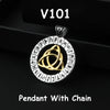 Vintage Stainless Steel Viking Odin Celtics Knot Pendant Necklace Men Punk Viking Jewelry Odin Trinity Pendant And Necklace Gift