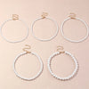 Vintage Style Simple 6MM Pearl Chain Choker Necklace For Women Wedding Love Shell Pendant Necklace  Jewelry
