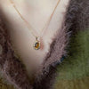 Vintage Tiger Eye Stone Necklace Gothic Geometric Metal Ball Beaded Necklace for Women Jewelry Accessories Y2K Aesthetic