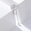 Vintage Water Drop Zircon Tassel Snake Shaped Ear Cuff Without Piercing Clip Earrings for Women Punk Chain Ear Clip Jewelry Gift
