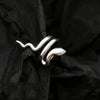 Vintage Water Drop Zircon Tassel Snake Shaped Ear Cuff Without Piercing Clip Earrings for Women Punk Chain Ear Clip Jewelry Gift