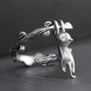 Vivid Cute Silver Color Kitty Cat Open Rings For Women Girls   Adjustable Men's Ring Gothic Animal Jewelry Gifts