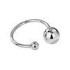 XIYANIKE  Glossy Big Small Ball Open Cuff Rings For Women Girl   Trendy Jewelry Gift Party Wedding кольцо женское