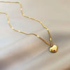 XIYANIKE 316L Stainless Steel Gold Color Love Heart Necklaces For Women Chokers 2021Trend  Festival Party Gift Jewelry