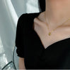 XIYANIKE 316L Stainless Steel Gold Color Love Heart Necklaces For Women Chokers 2021Trend  Festival Party Gift Jewelry