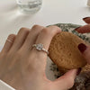 XIYANIKE Asymmetrical Beads Pearl Elastic Cord Rings For Women Girl   Korean   Jewelry Gift Party кольцо женское