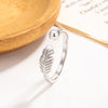 Silver-Tone Open Rings, Copper, Assorted Heart, Leaf, Infinity and Twisted Band Designs
