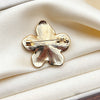 Flower Enamel Brooch, Floral Lapel Pin - Product view 4