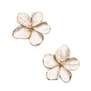 Flower Enamel Brooch, Floral Lapel Pin - Product view 5