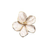 Flower Enamel Brooch, Floral Lapel Pin - B-2-33