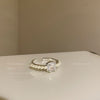 Silver-Tone Open Rings for Women, Assorted Floral, Leaf, Heart, Textured and Layered Band Designs
