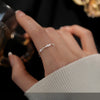 Silver-Tone Open Rings for Women, Assorted Floral, Leaf, Heart, Textured and Layered Band Designs