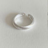 Silver-Tone Open Rings for Women, Assorted Floral, Leaf, Heart, Textured and Layered Band Designs