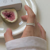 Silver-Tone Open Rings for Women, Assorted Floral, Leaf, Heart, Textured and Layered Band Designs