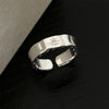 Silver-Tone Open Rings for Women, Assorted Floral, Leaf, Heart, Textured and Layered Band Designs
