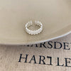 Silver-Tone Open Rings for Women, Assorted Floral, Leaf, Heart, Textured and Layered Band Designs