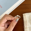 Silver-Tone Open Rings for Women, Assorted Floral, Leaf, Heart, Textured and Layered Band Designs