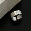 Silver-Tone Open Rings for Women, Assorted Floral, Leaf, Heart, Textured and Layered Band Designs