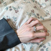 Silver-Tone Open Rings for Women, Assorted Floral, Leaf, Heart, Textured and Layered Band Designs