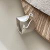 Silver-Tone Open Rings for Women, Assorted Floral, Leaf, Heart, Textured and Layered Band Designs