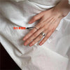 Silver-Tone Open Rings for Women, Assorted Floral, Leaf, Heart, Textured and Layered Band Designs
