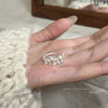 Silver-Tone Open Rings for Women, Assorted Floral, Leaf, Heart, Textured and Layered Band Designs