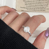 Silver-Tone Open Rings for Women, Assorted Floral, Leaf, Heart, Textured and Layered Band Designs