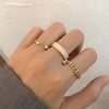Stacking Rings for Women, Assorted Silver-Tone and Gold-Tone Wave, Heart, Floral and Geometric Designs and Sets