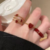 Stacking Rings for Women, Assorted Silver-Tone and Gold-Tone Wave, Heart, Floral and Geometric Designs and Sets