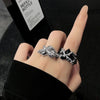 Stacking Rings for Women, Assorted Silver-Tone and Gold-Tone Wave, Heart, Floral and Geometric Designs and Sets