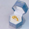 Gold-Tone Open Rings for Women, Assorted Floral, Bow, Heart, Coin and Textured Band Designs