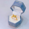 Gold-Tone Open Rings for Women, Assorted Floral, Bow, Heart, Coin and Textured Band Designs