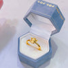 Gold-Tone Open Rings for Women, Assorted Floral, Bow, Heart, Coin and Textured Band Designs