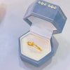 Gold-Tone Open Rings for Women, Assorted Floral, Bow, Heart, Coin and Textured Band Designs