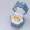 Gold-Tone Open Rings for Women, Assorted Floral, Bow, Heart, Coin and Textured Band Designs