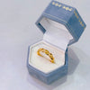 Gold-Tone Open Rings for Women, Assorted Floral, Bow, Heart, Coin and Textured Band Designs