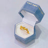 Gold-Tone Open Rings for Women, Assorted Floral, Bow, Heart, Coin and Textured Band Designs