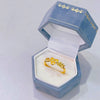 Gold-Tone Open Rings for Women, Assorted Floral, Bow, Heart, Coin and Textured Band Designs
