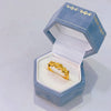 Gold-Tone Open Rings for Women, Assorted Floral, Bow, Heart, Coin and Textured Band Designs