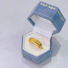 Gold-Tone Open Rings for Women, Assorted Floral, Bow, Heart, Coin and Textured Band Designs