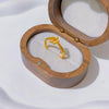 Gold-Tone Open Rings for Women, Assorted Floral, Bow, Heart, Coin and Textured Band Designs