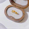 Gold-Tone Open Rings for Women, Assorted Floral, Bow, Heart, Coin and Textured Band Designs